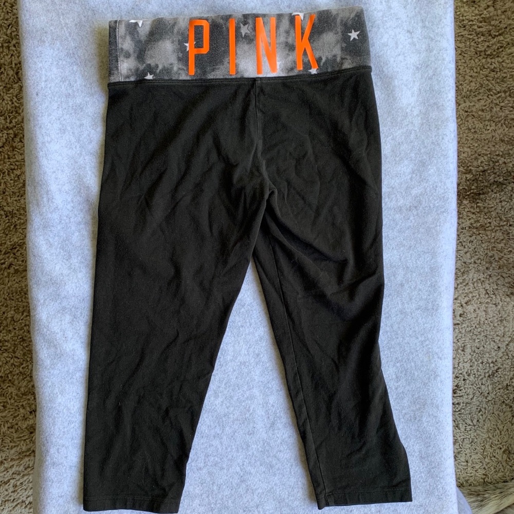Y2K holdover style Pink San Francisco Giants Workout Capris - Picture 3 of 6